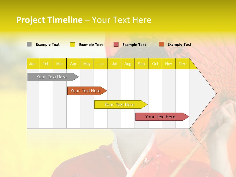 Geisha Japanese Shine PowerPoint Template