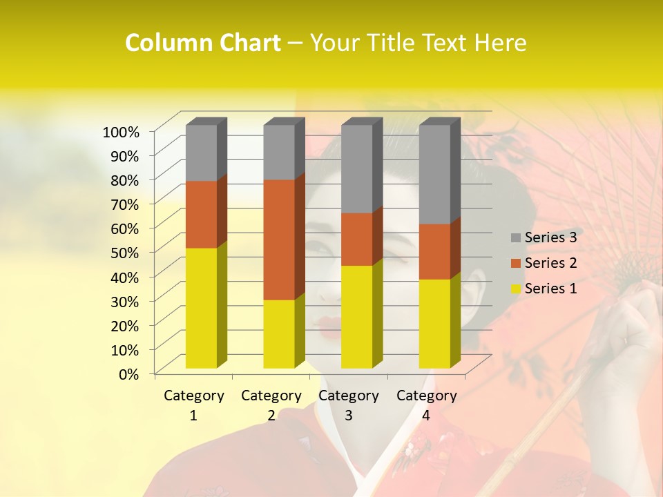 Geisha Japanese Shine PowerPoint Template
