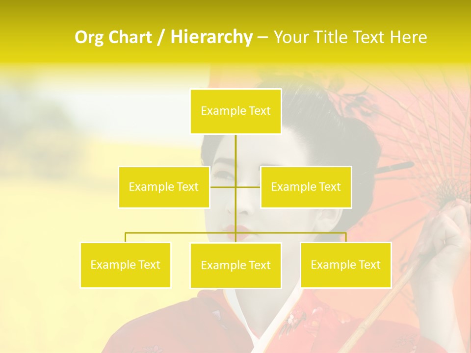 Geisha Japanese Shine PowerPoint Template