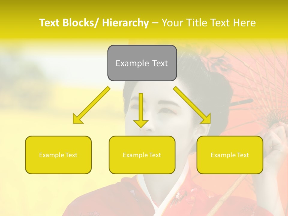 Geisha Japanese Shine PowerPoint Template