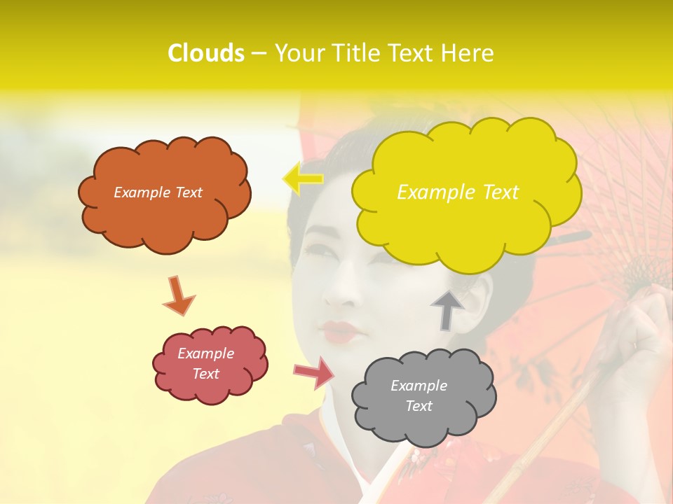 Geisha Japanese Shine PowerPoint Template