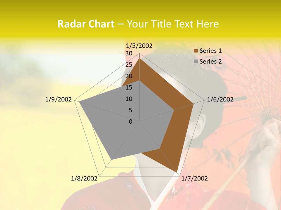 Geisha Japanese Shine PowerPoint Template