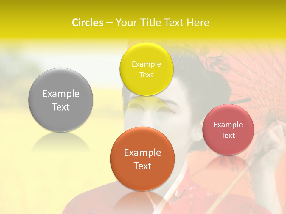 Geisha Japanese Shine PowerPoint Template