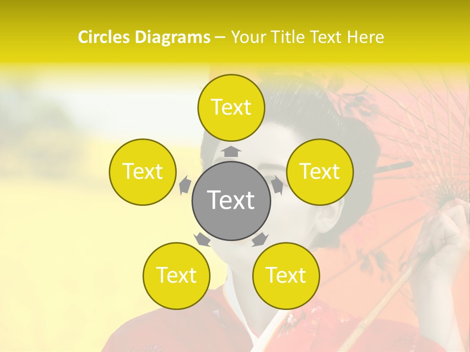 Geisha Japanese Shine PowerPoint Template