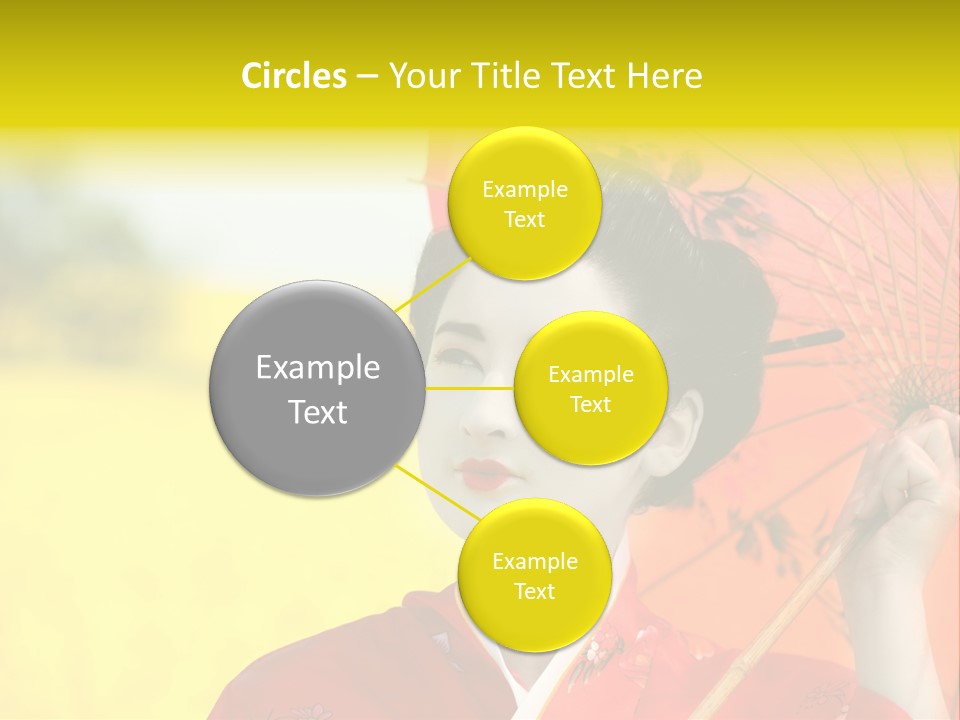 Geisha Japanese Shine PowerPoint Template