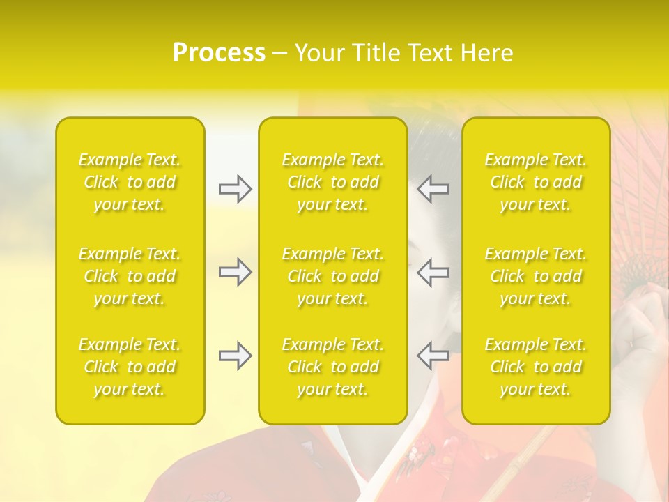 Geisha Japanese Shine PowerPoint Template