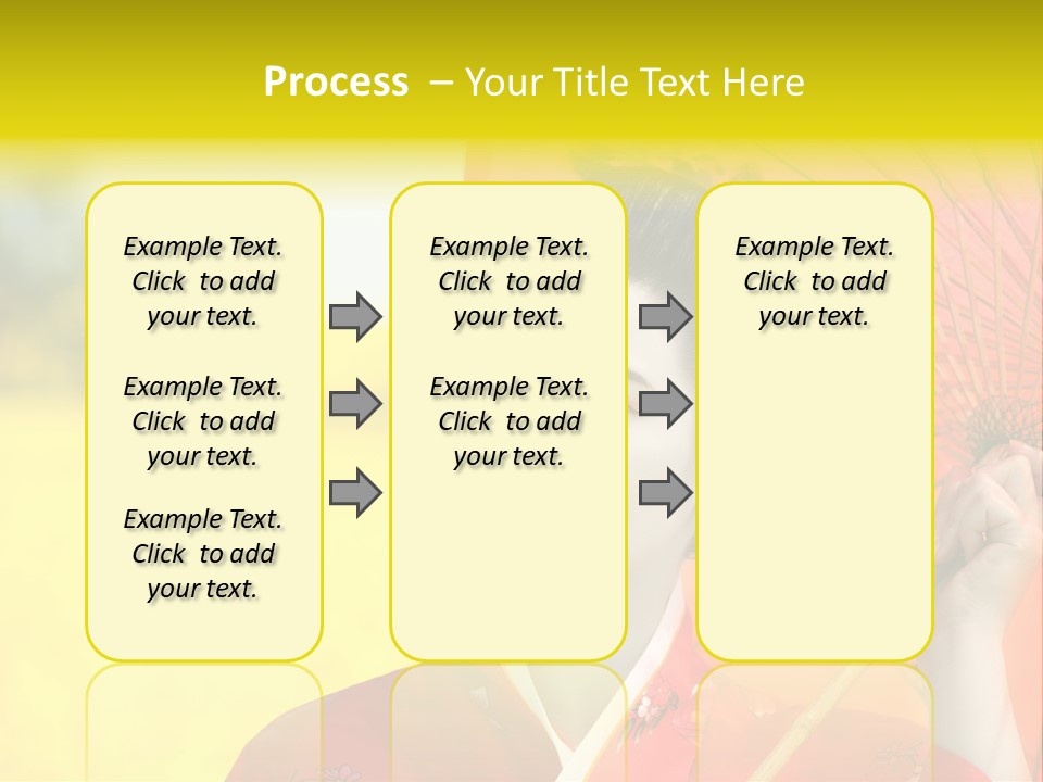 Geisha Japanese Shine PowerPoint Template