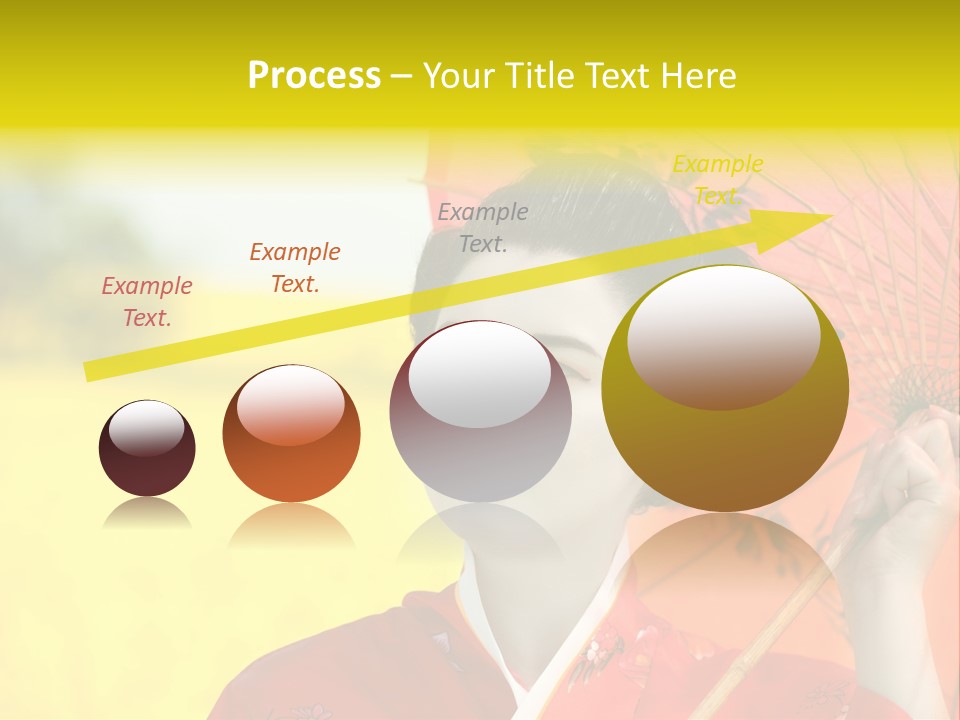 Geisha Japanese Shine PowerPoint Template