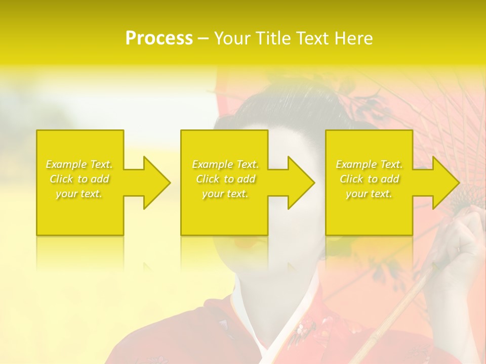 Geisha Japanese Shine PowerPoint Template