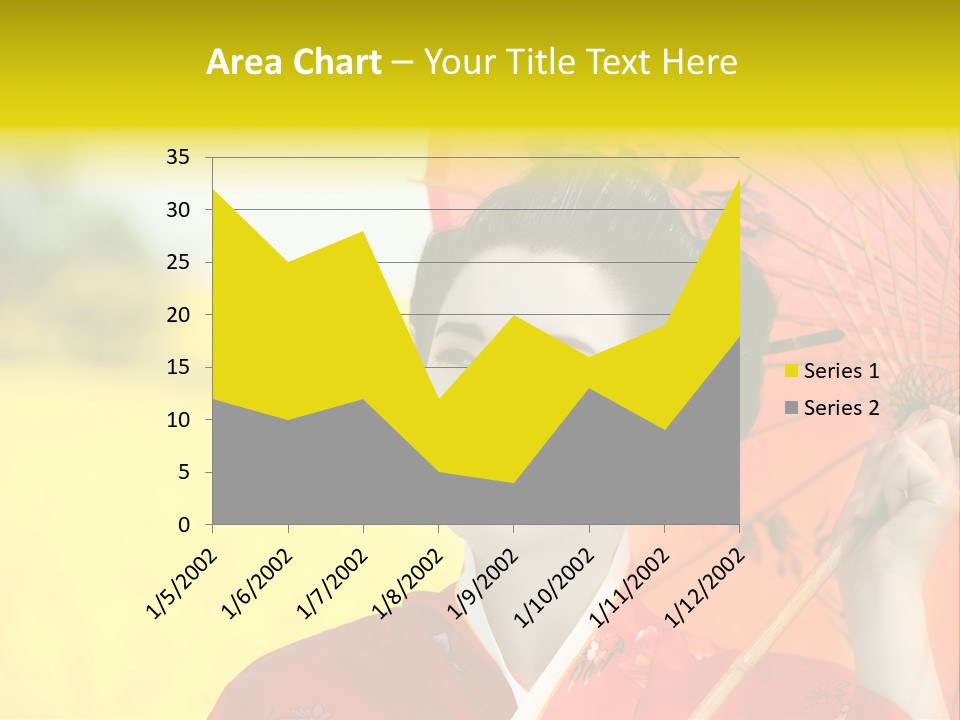 Geisha Japanese Shine PowerPoint Template