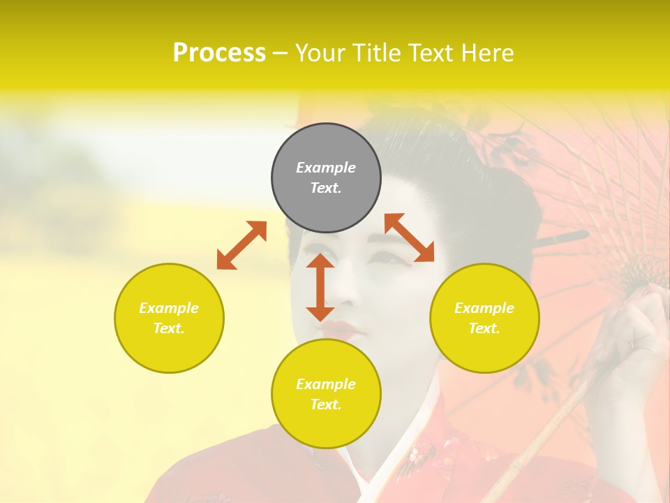 Geisha Japanese Shine PowerPoint Template