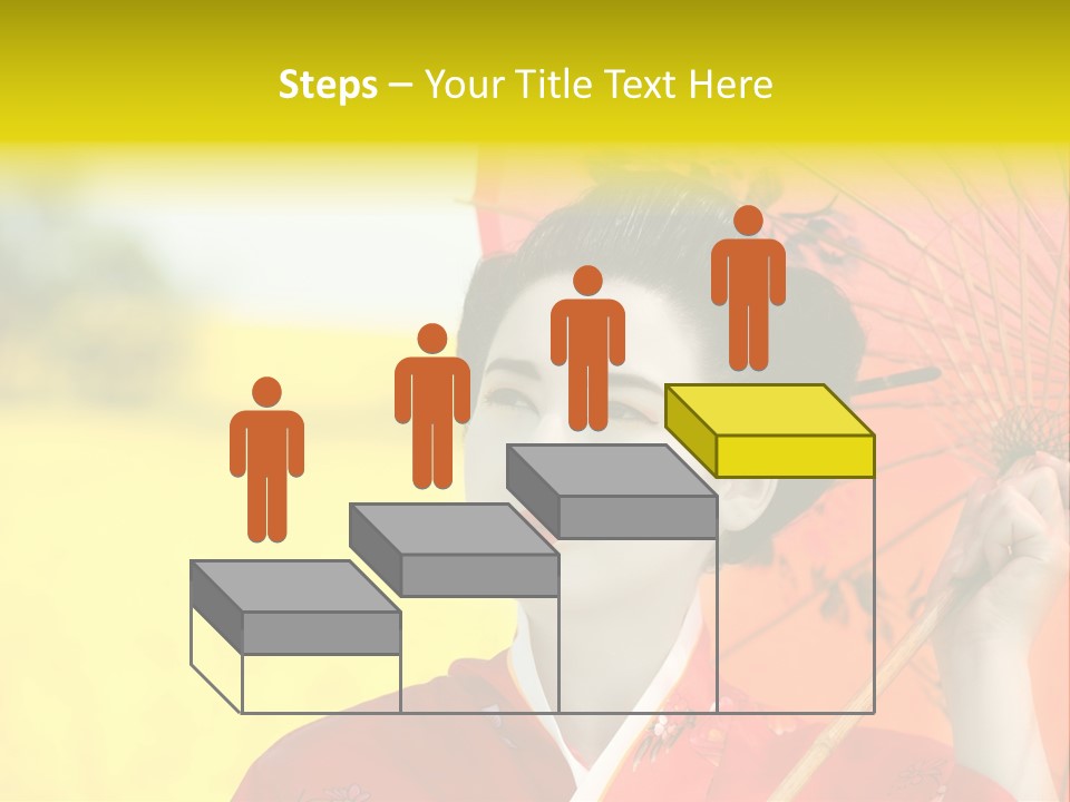 Geisha Japanese Shine PowerPoint Template