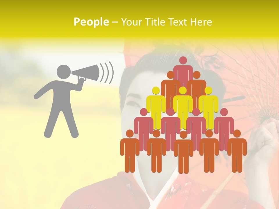 Geisha Japanese Shine PowerPoint Template