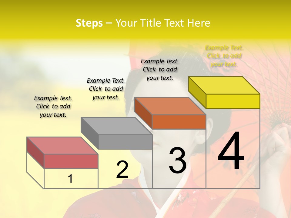 Geisha Japanese Shine PowerPoint Template