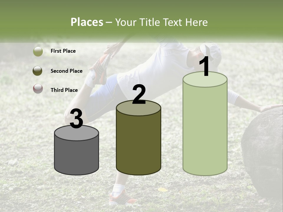 Real Shoe Leaf PowerPoint Template