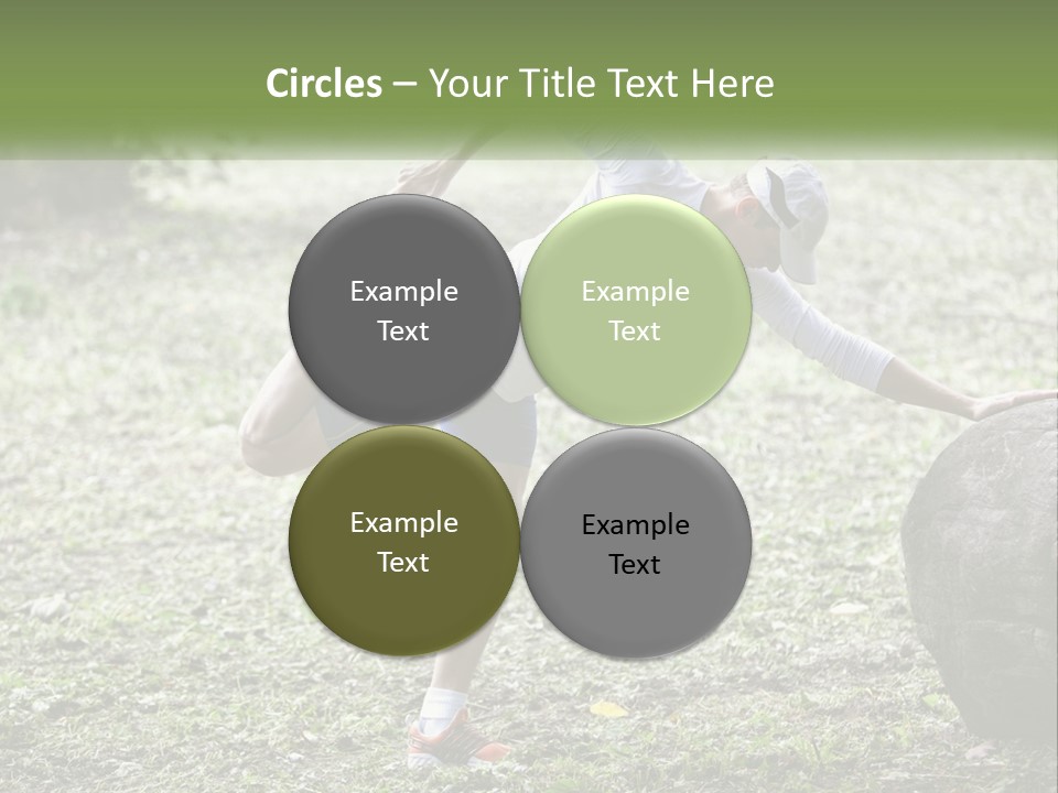 Real Shoe Leaf PowerPoint Template