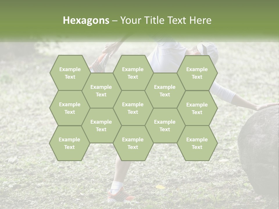 Real Shoe Leaf PowerPoint Template