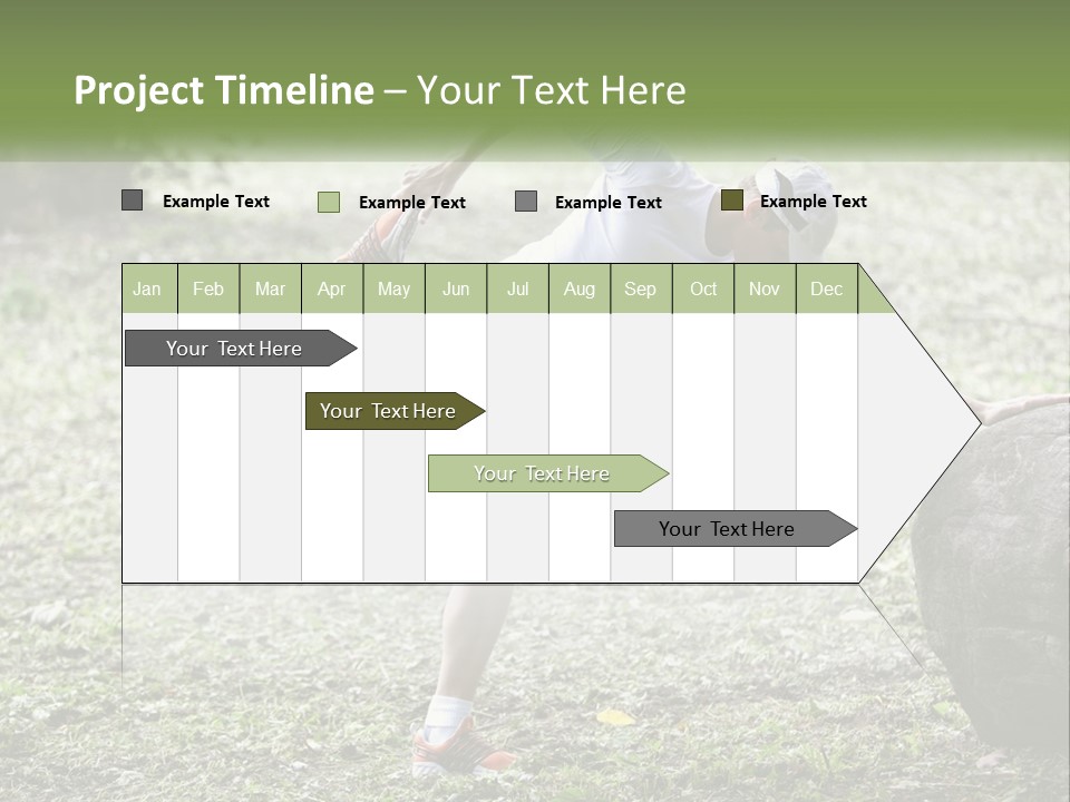 Real Shoe Leaf PowerPoint Template
