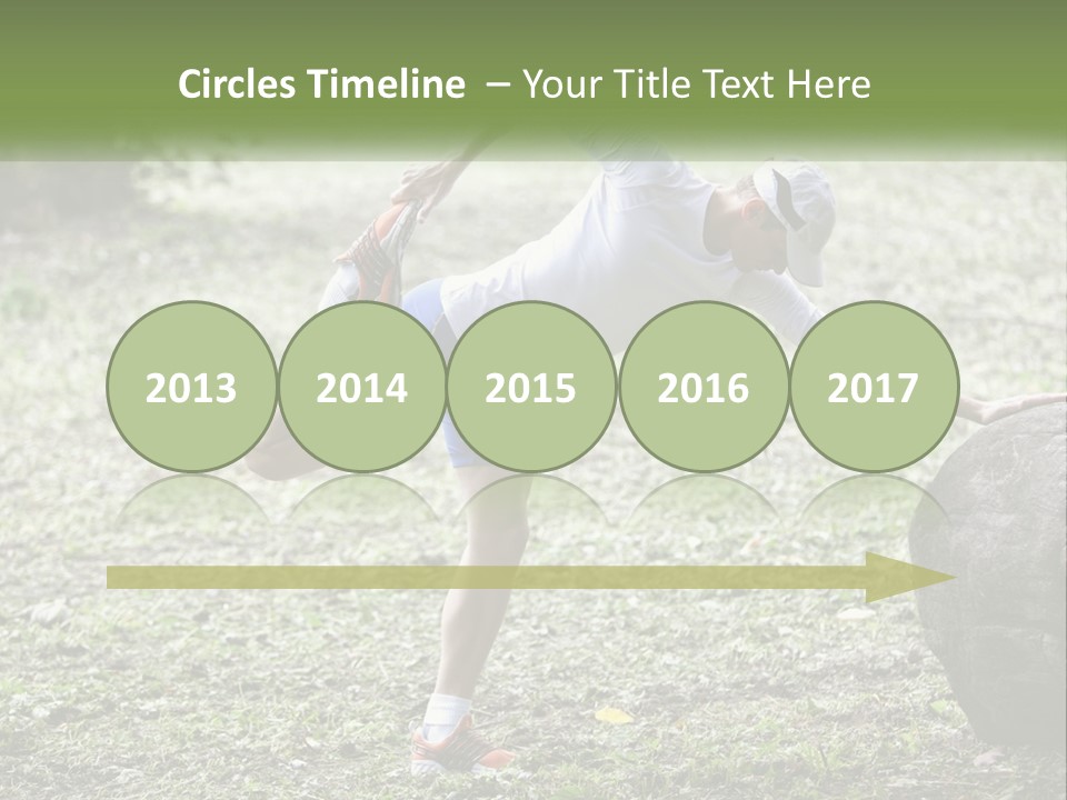 Real Shoe Leaf PowerPoint Template