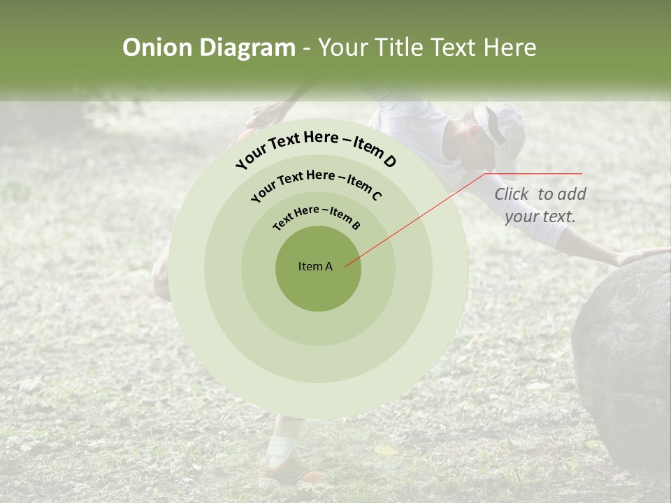 Real Shoe Leaf PowerPoint Template