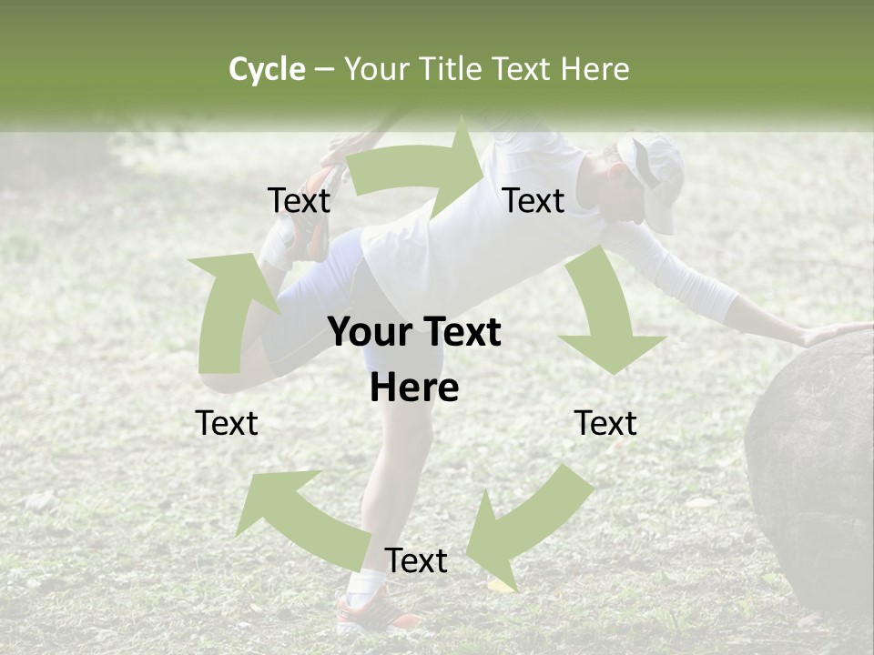 Real Shoe Leaf PowerPoint Template