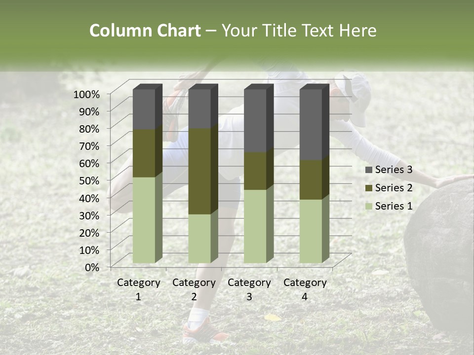 Real Shoe Leaf PowerPoint Template