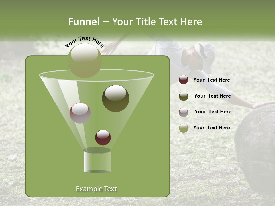 Real Shoe Leaf PowerPoint Template