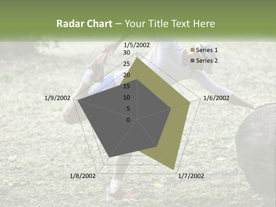 Real Shoe Leaf PowerPoint Template