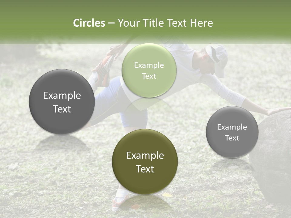 Real Shoe Leaf PowerPoint Template