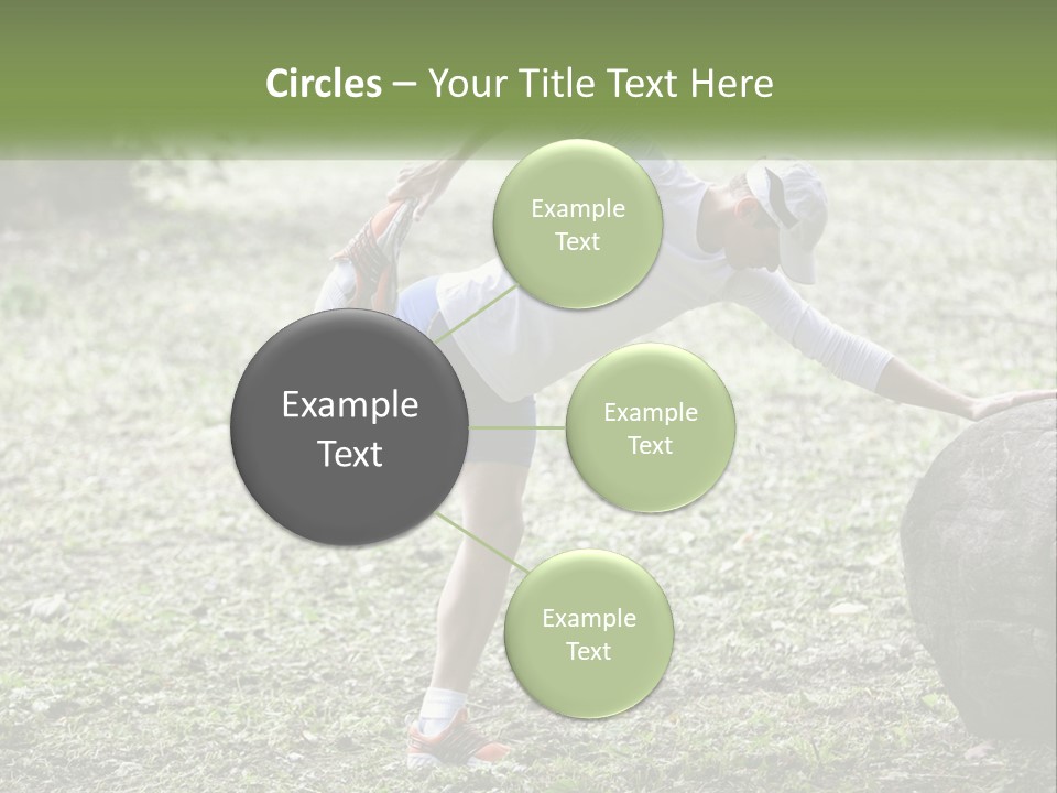 Real Shoe Leaf PowerPoint Template