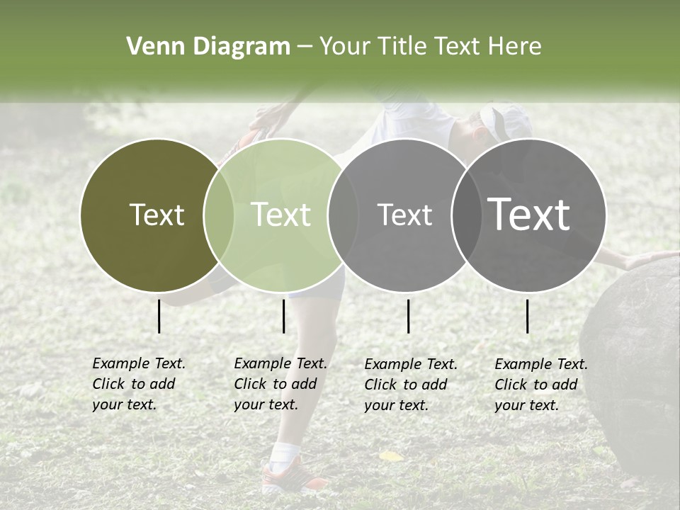 Real Shoe Leaf PowerPoint Template