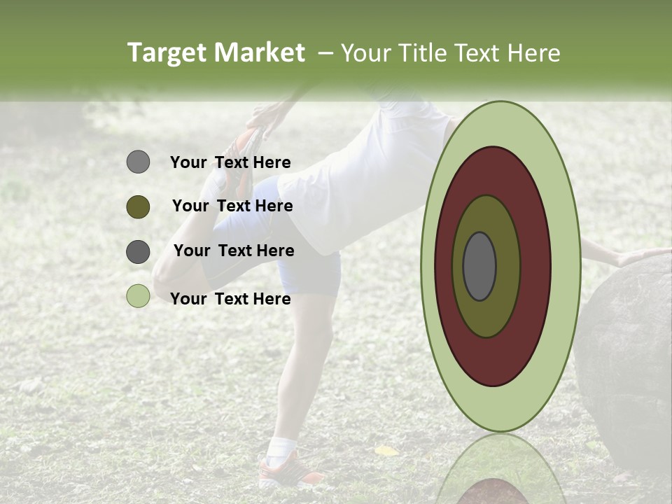 Real Shoe Leaf PowerPoint Template