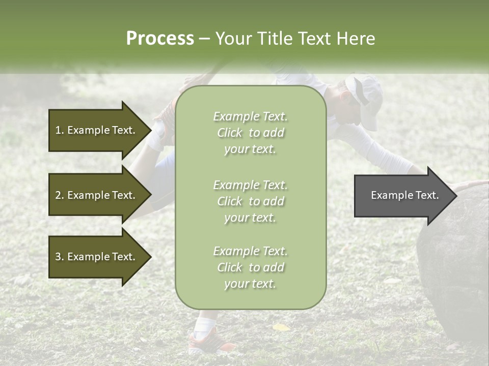 Real Shoe Leaf PowerPoint Template
