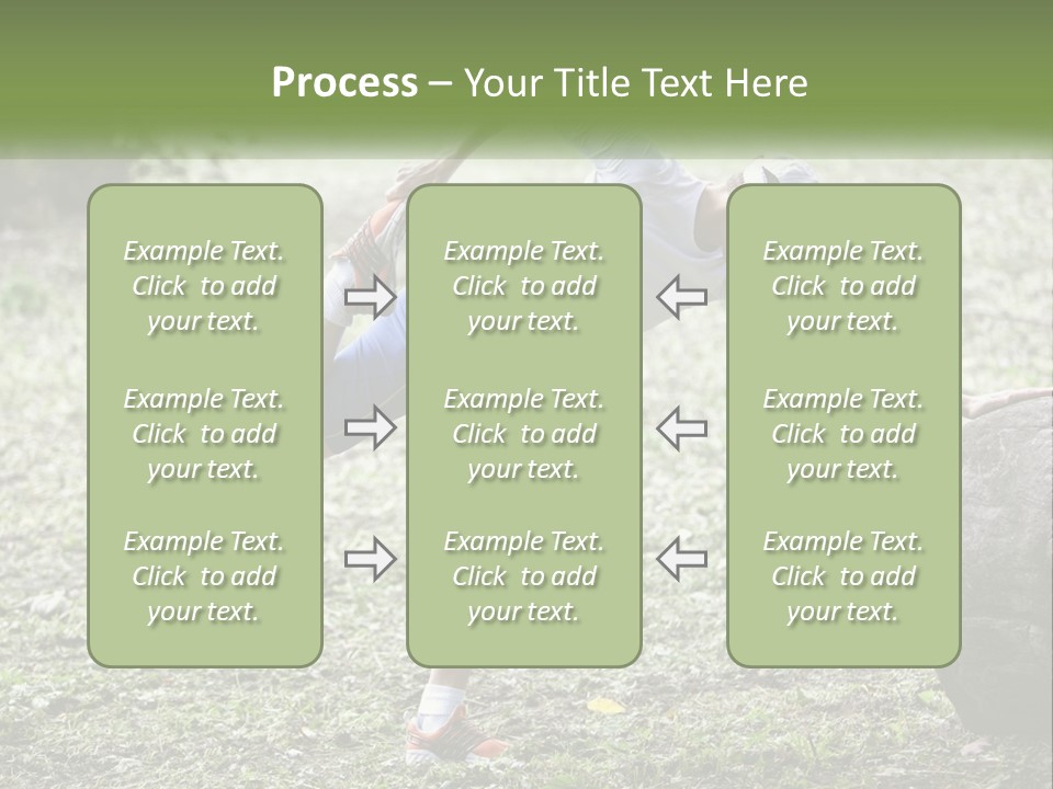 Real Shoe Leaf PowerPoint Template
