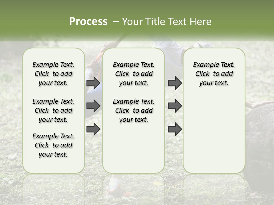 Real Shoe Leaf PowerPoint Template
