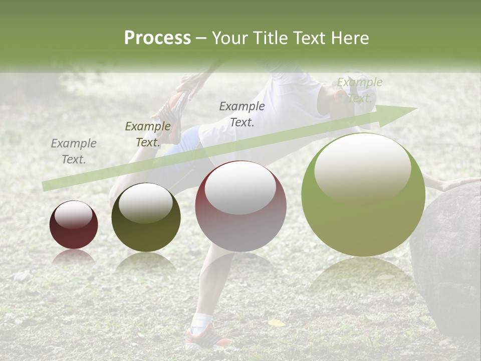 Real Shoe Leaf PowerPoint Template