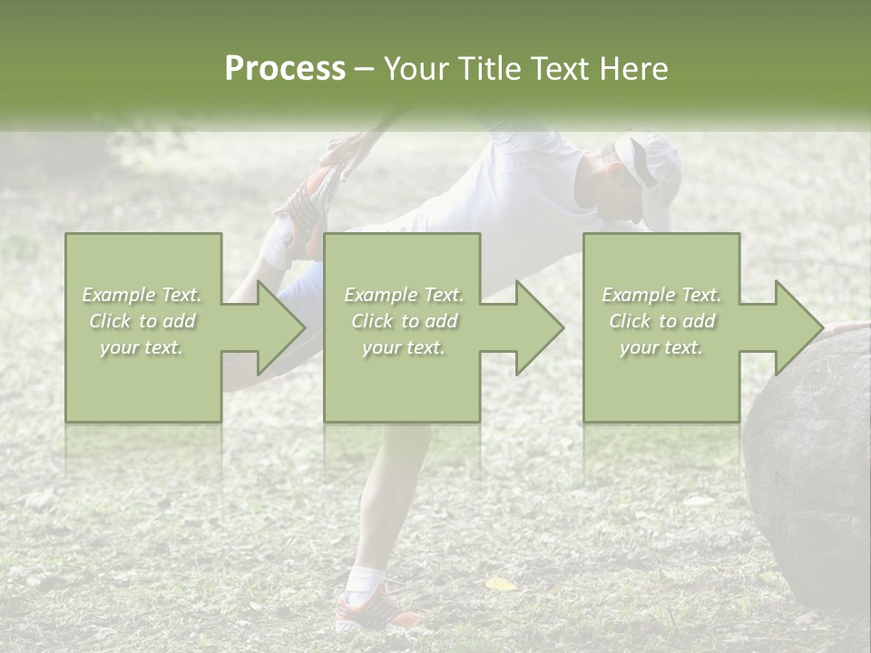 Real Shoe Leaf PowerPoint Template