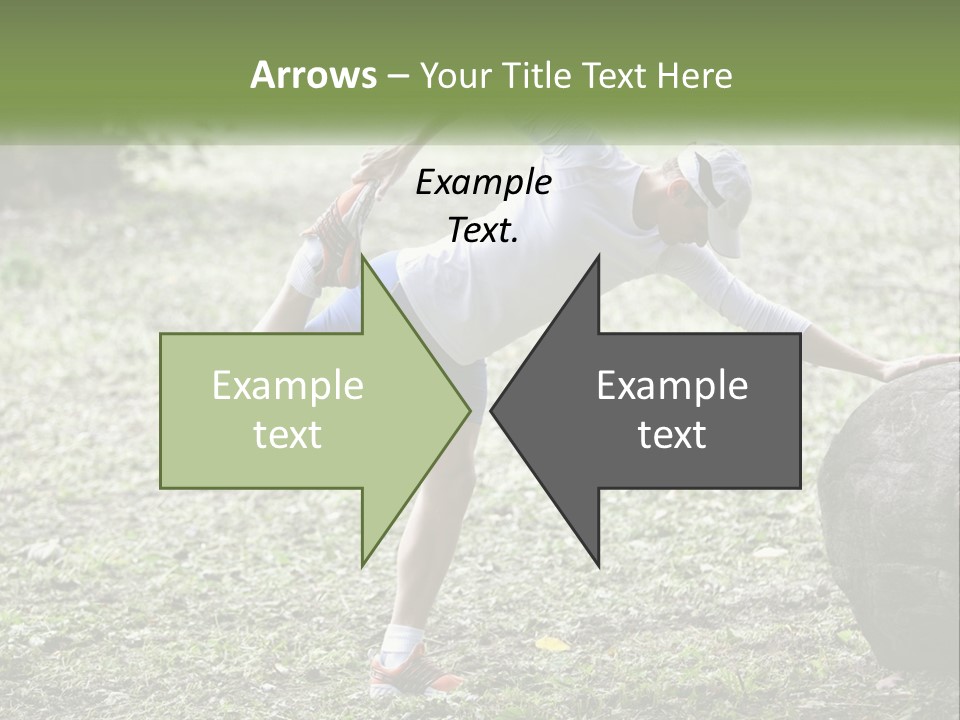 Real Shoe Leaf PowerPoint Template