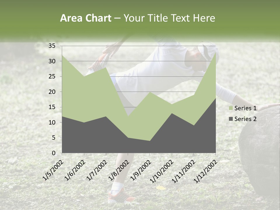 Real Shoe Leaf PowerPoint Template