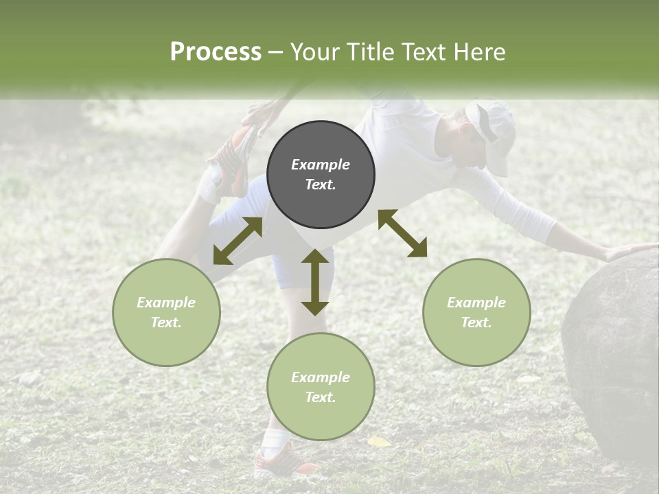 Real Shoe Leaf PowerPoint Template