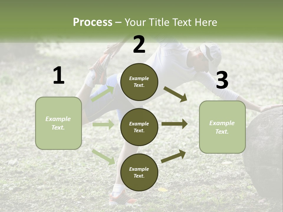 Real Shoe Leaf PowerPoint Template