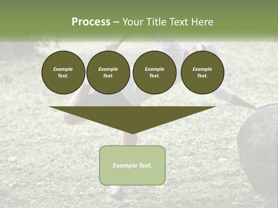 Real Shoe Leaf PowerPoint Template