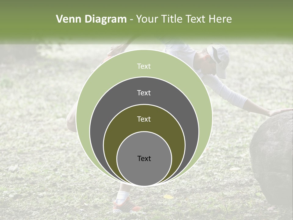 Real Shoe Leaf PowerPoint Template