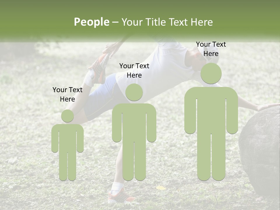 Real Shoe Leaf PowerPoint Template