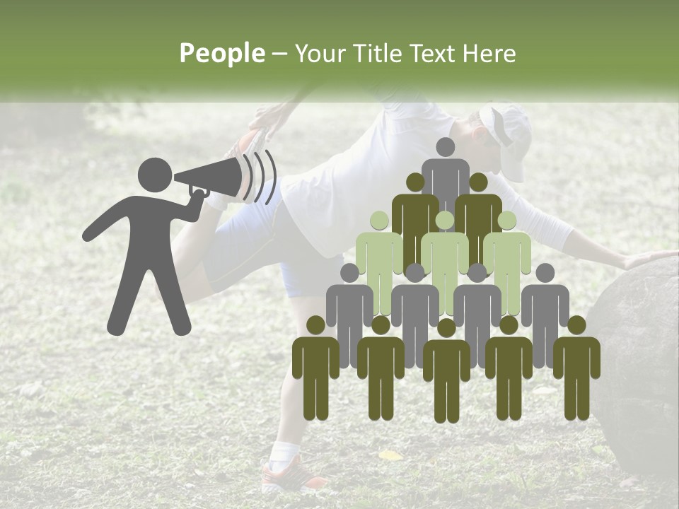 Real Shoe Leaf PowerPoint Template