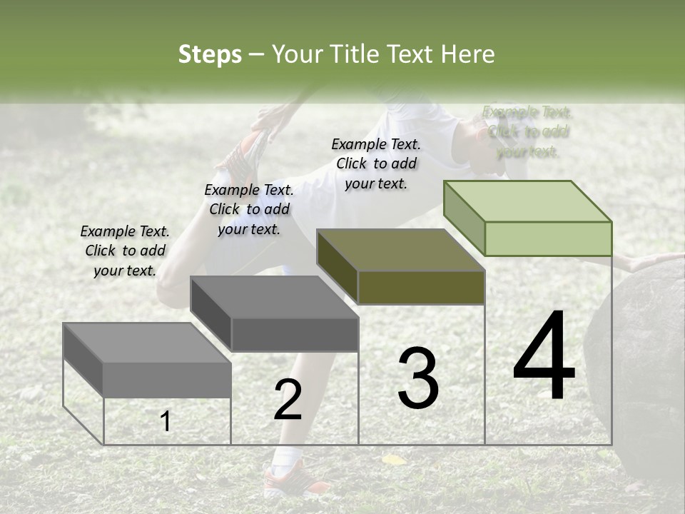 Real Shoe Leaf PowerPoint Template