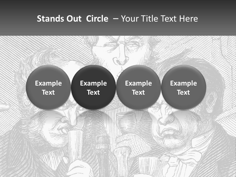 Snooty Wine Wine Tasting PowerPoint Template