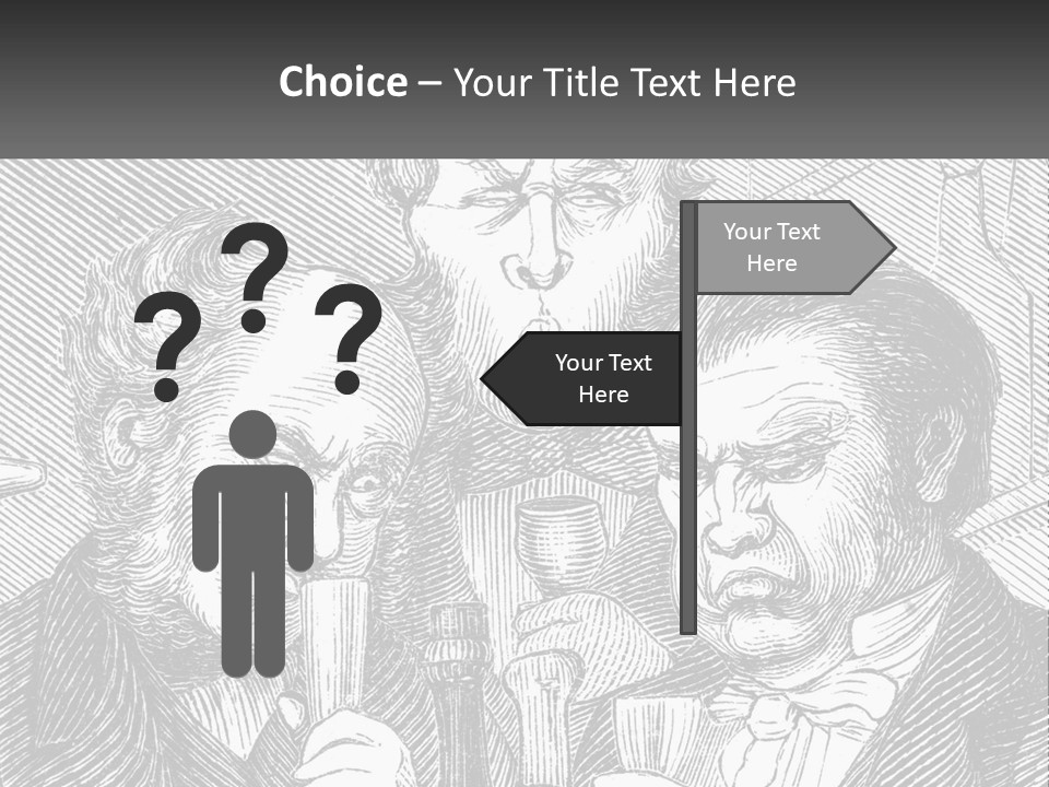 Snooty Wine Wine Tasting PowerPoint Template