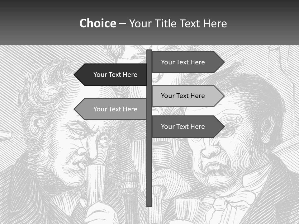 Snooty Wine Wine Tasting PowerPoint Template