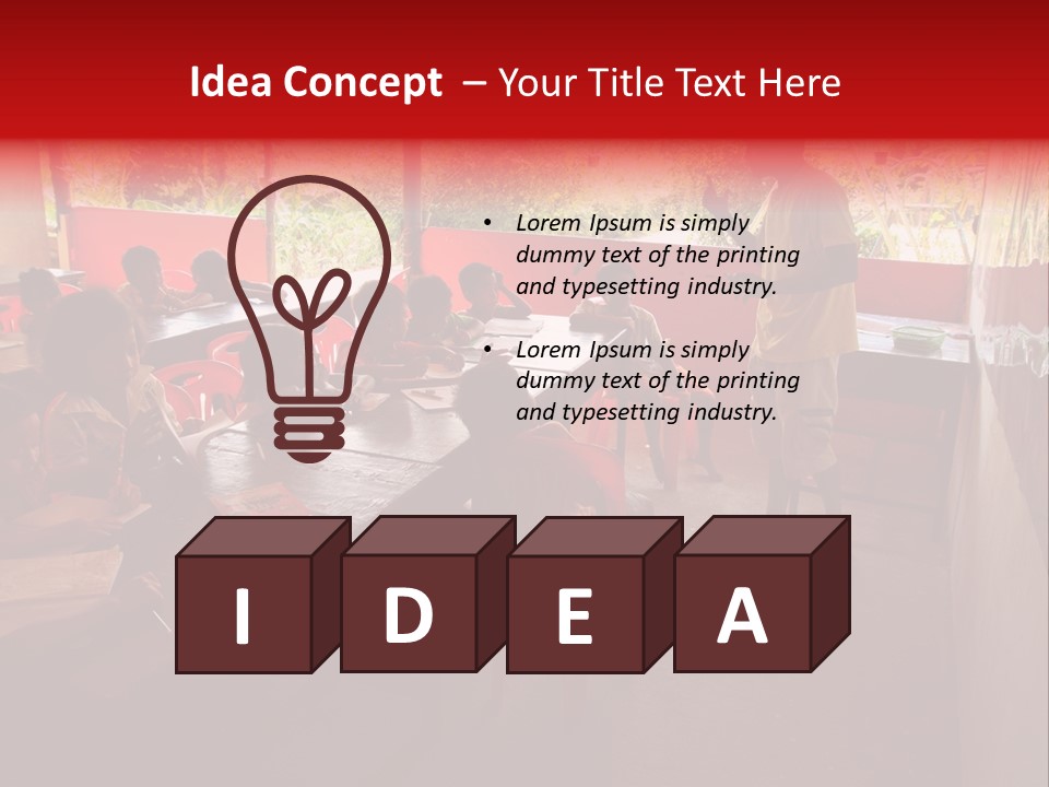 Teacher Thai Asia PowerPoint Template